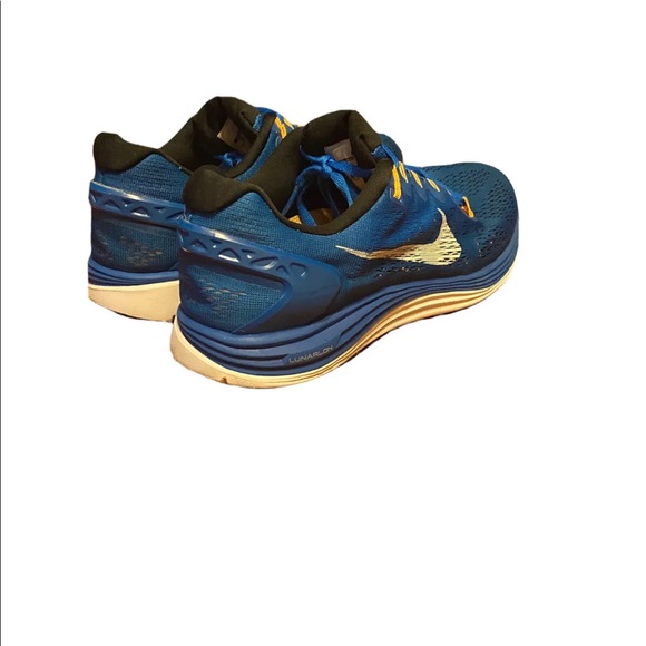 Mens Nike Lunarglide 6 Running Shoes Size 8 M Used 599160 401 Athletic - Picture 8 of 11